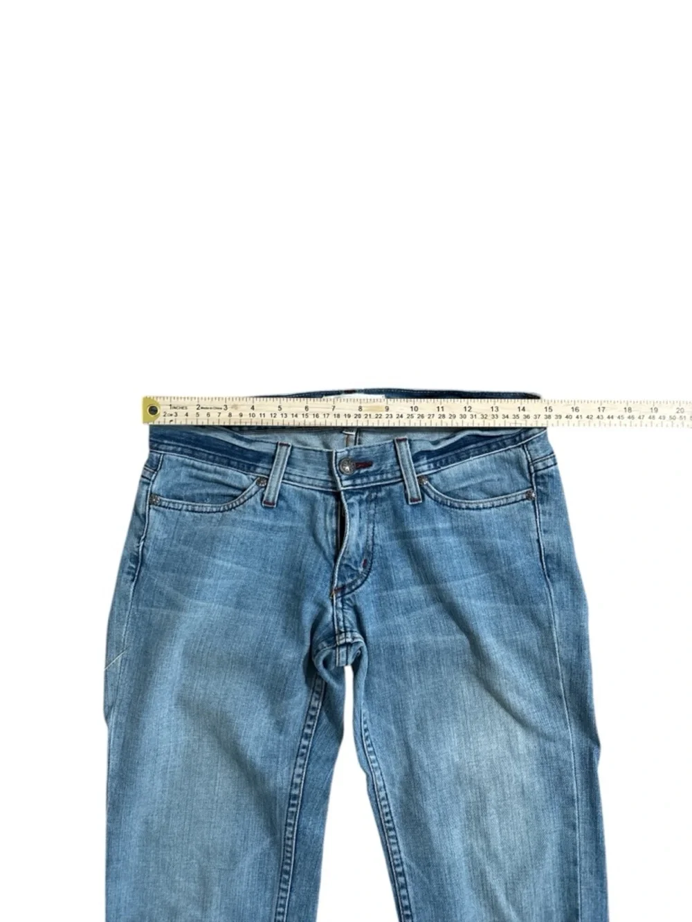 Habitual Light Wash Rolled Cuff Cropped Jeans 26 Relaxed Fit